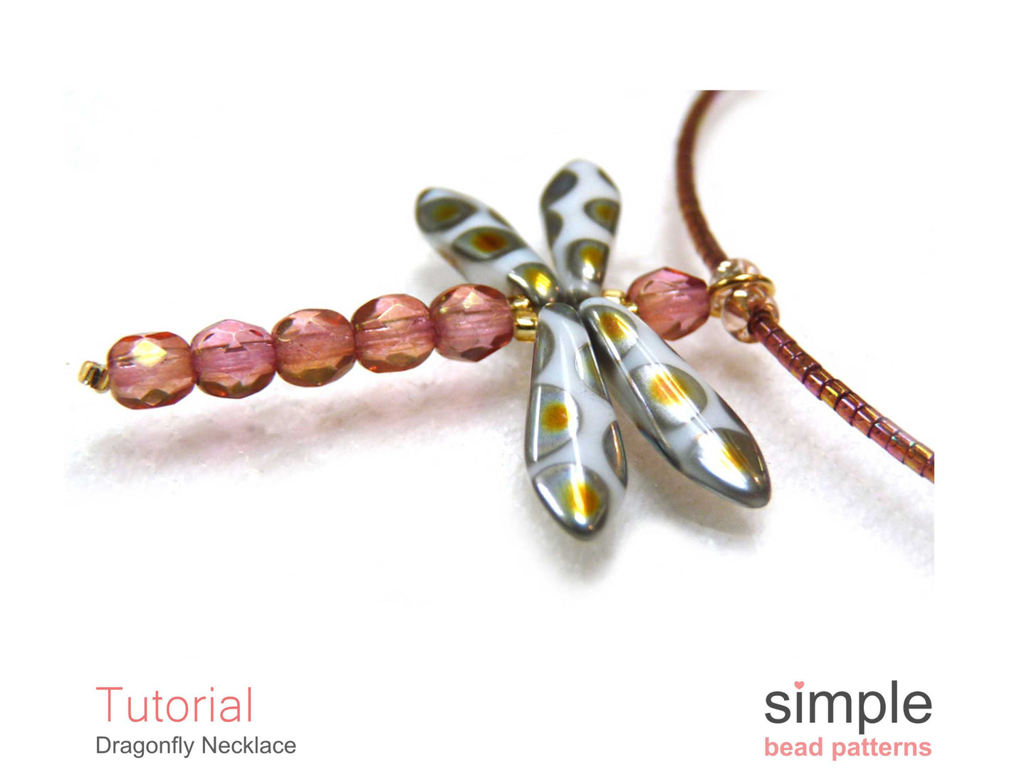 Dragonfly Necklace Beading Pattern