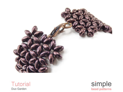 SuperDuo Garden Bracelet Beading Pattern