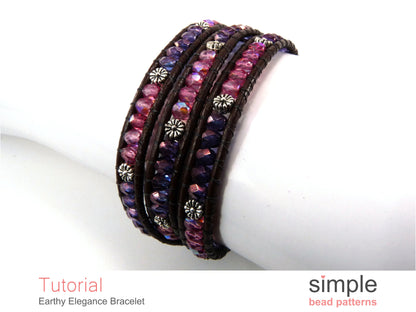 Earthy Elegance Bracelet Beading Pattern