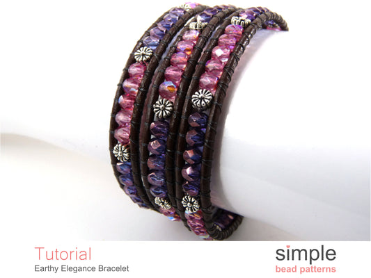 Earthy Elegance Bracelet Beading Pattern