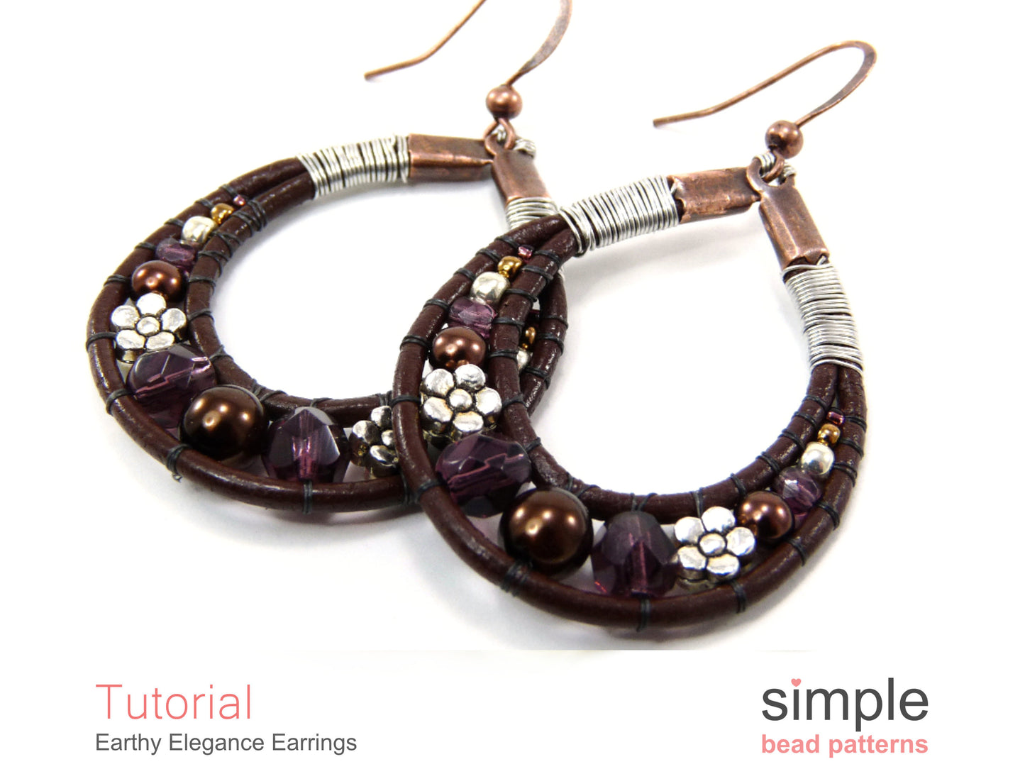 Earthy Elegance Earrings Beading Pattern