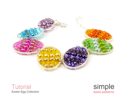 Easter Egg Earrings, Necklace, & Bracelet Pattern