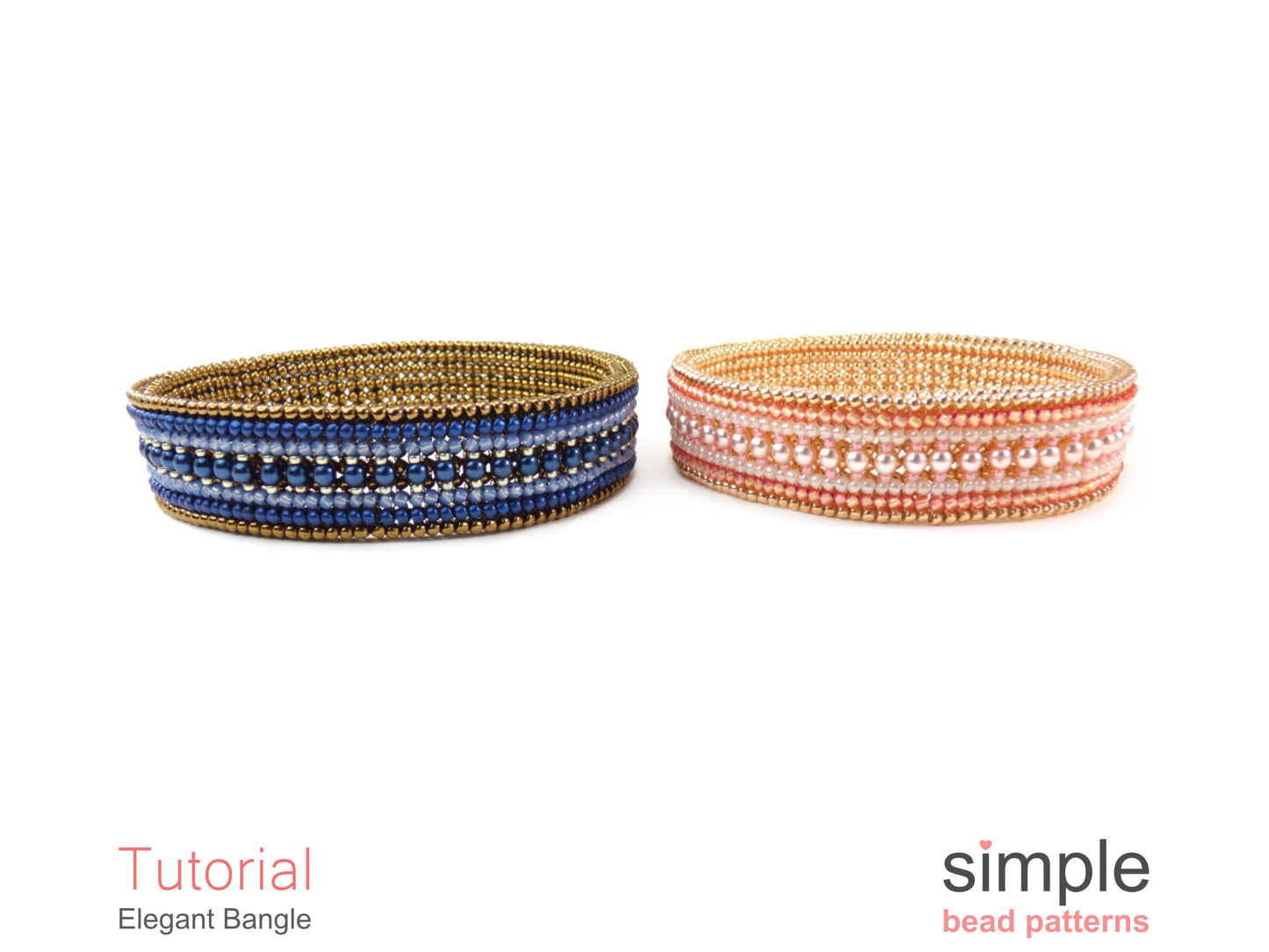 Elegant Bangle Bracelet Beading Pattern