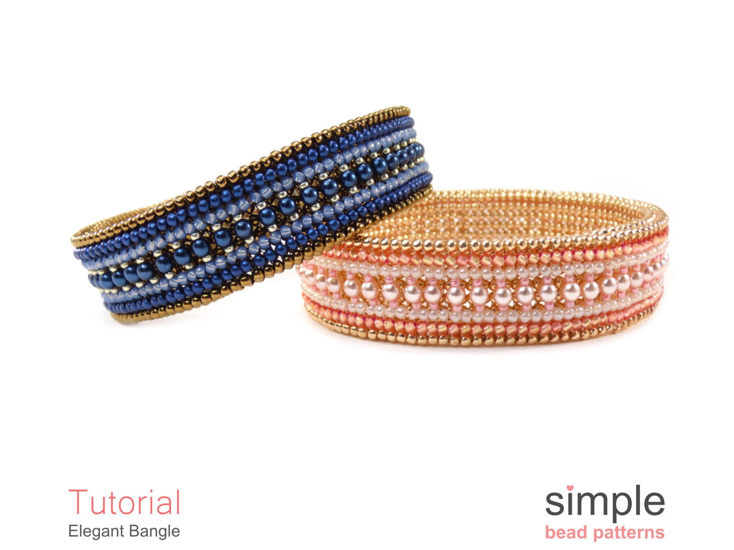 Elegant Bangle Bracelet Beading Pattern