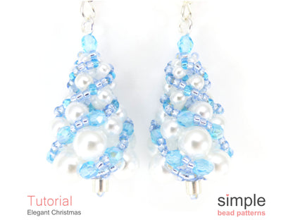 Elegant Christmas Earrings & Necklace Tutorial