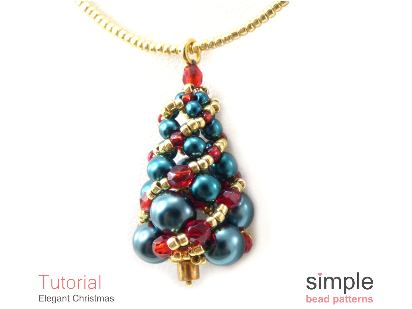 Elegant Christmas Earrings & Necklace Tutorial