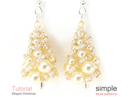 Elegant Christmas Earrings & Necklace Tutorial