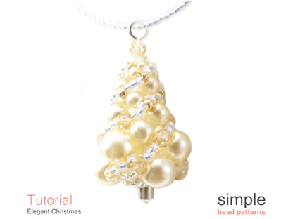Elegant Christmas Earrings & Necklace Tutorial