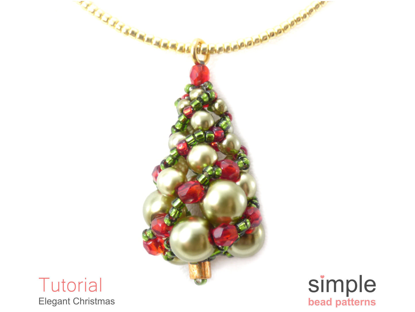 Elegant Christmas Earrings & Necklace Tutorial