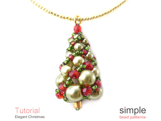 Elegant Christmas Earrings & Necklace Tutorial