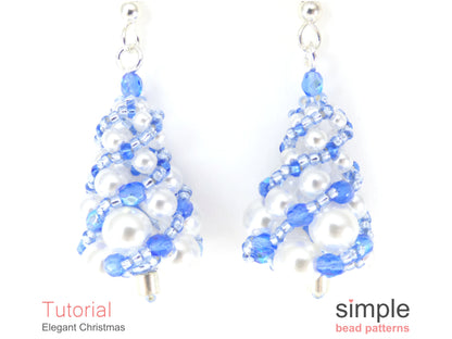 Elegant Christmas Earrings & Necklace Tutorial