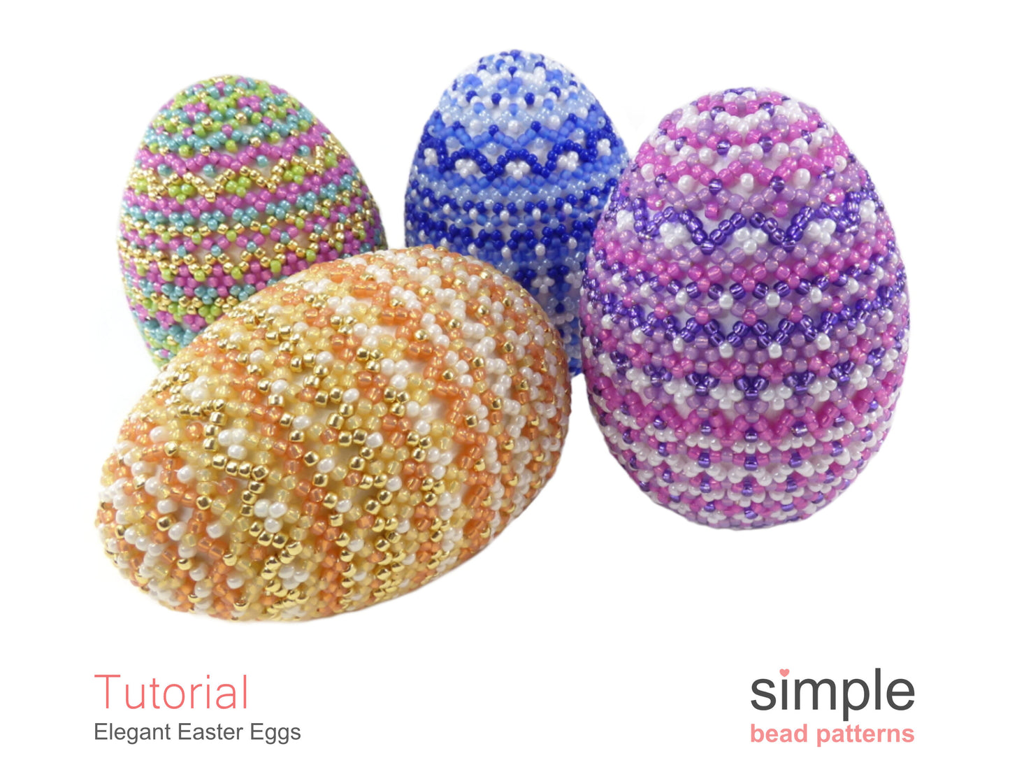 Elegant Easter Egg Beading Pattern