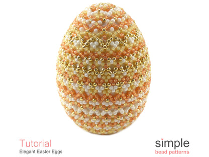 Elegant Easter Egg Beading Pattern
