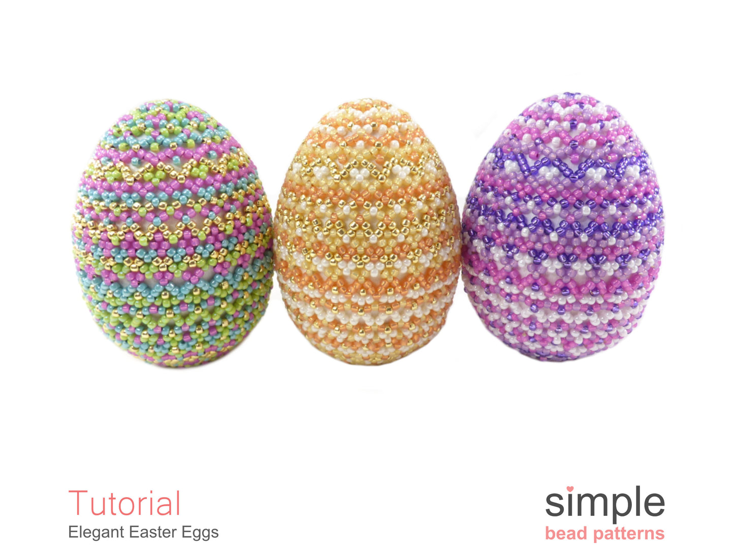 Elegant Easter Egg Beading Pattern