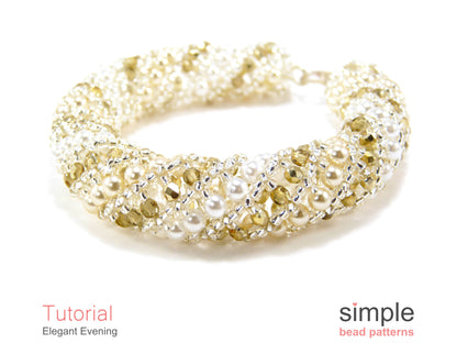 Elegant Evening Bracelet & Necklace Pattern
