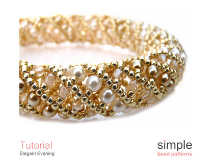 Elegant Evening Bracelet & Necklace Pattern