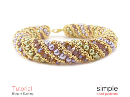 Elegant Evening Bracelet & Necklace Pattern