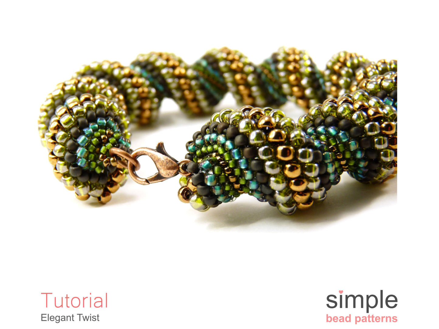 Elegant Twist Bracelet & Necklace Beading Pattern
