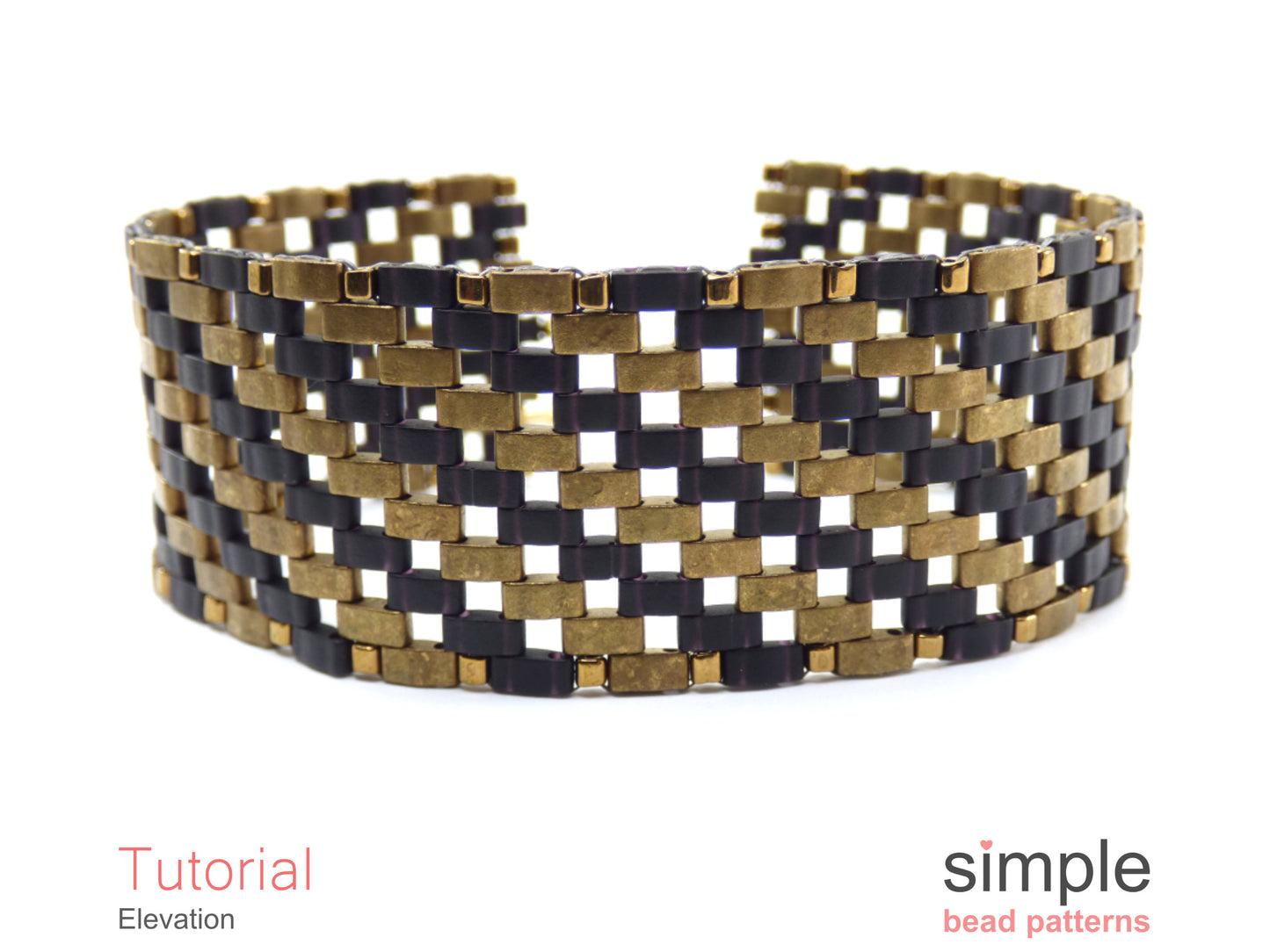 Elevation Half Tila Bracelet Pattern