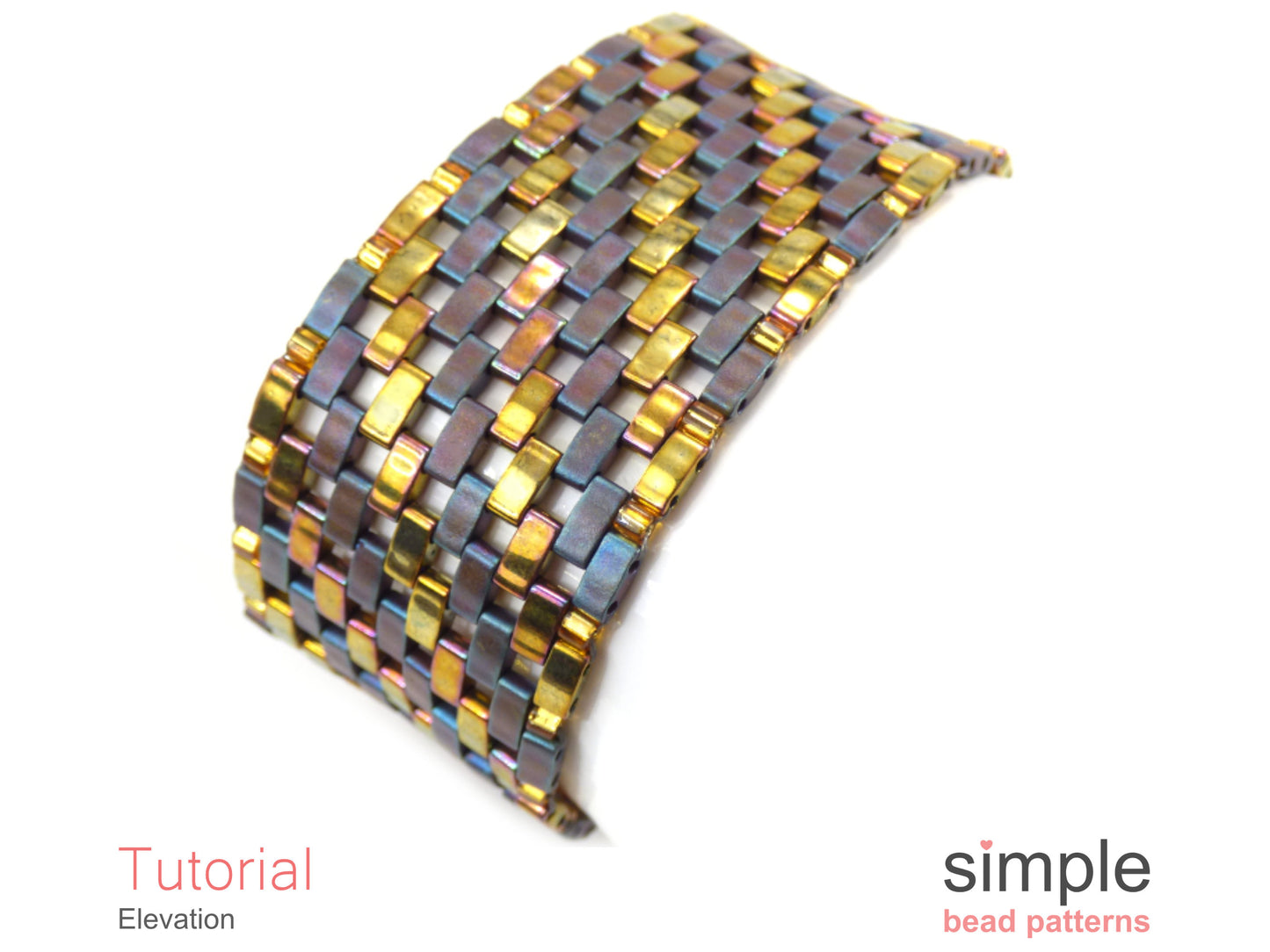 Elevation Half Tila Bracelet Pattern