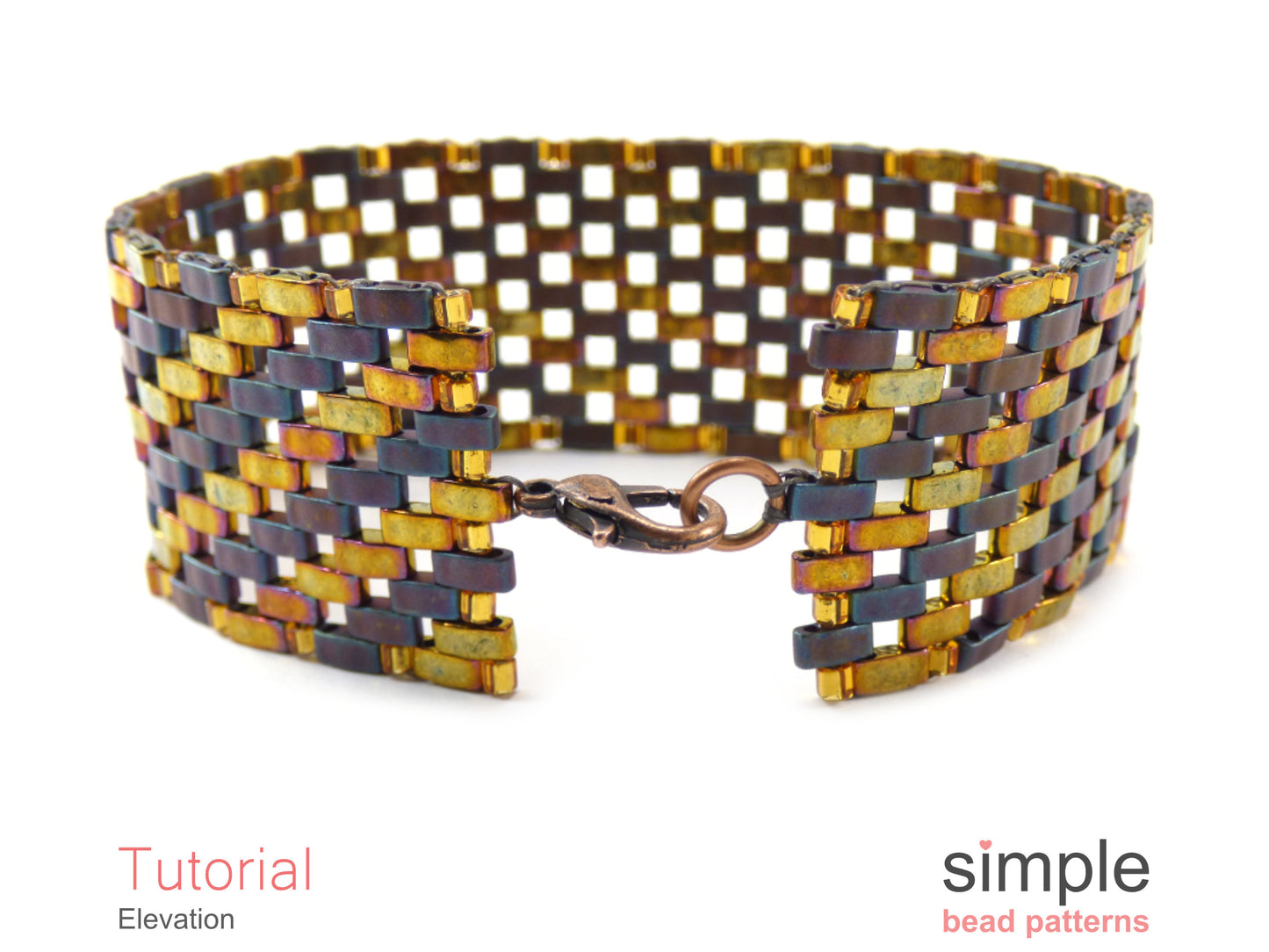 Elevation Half Tila Bracelet Pattern