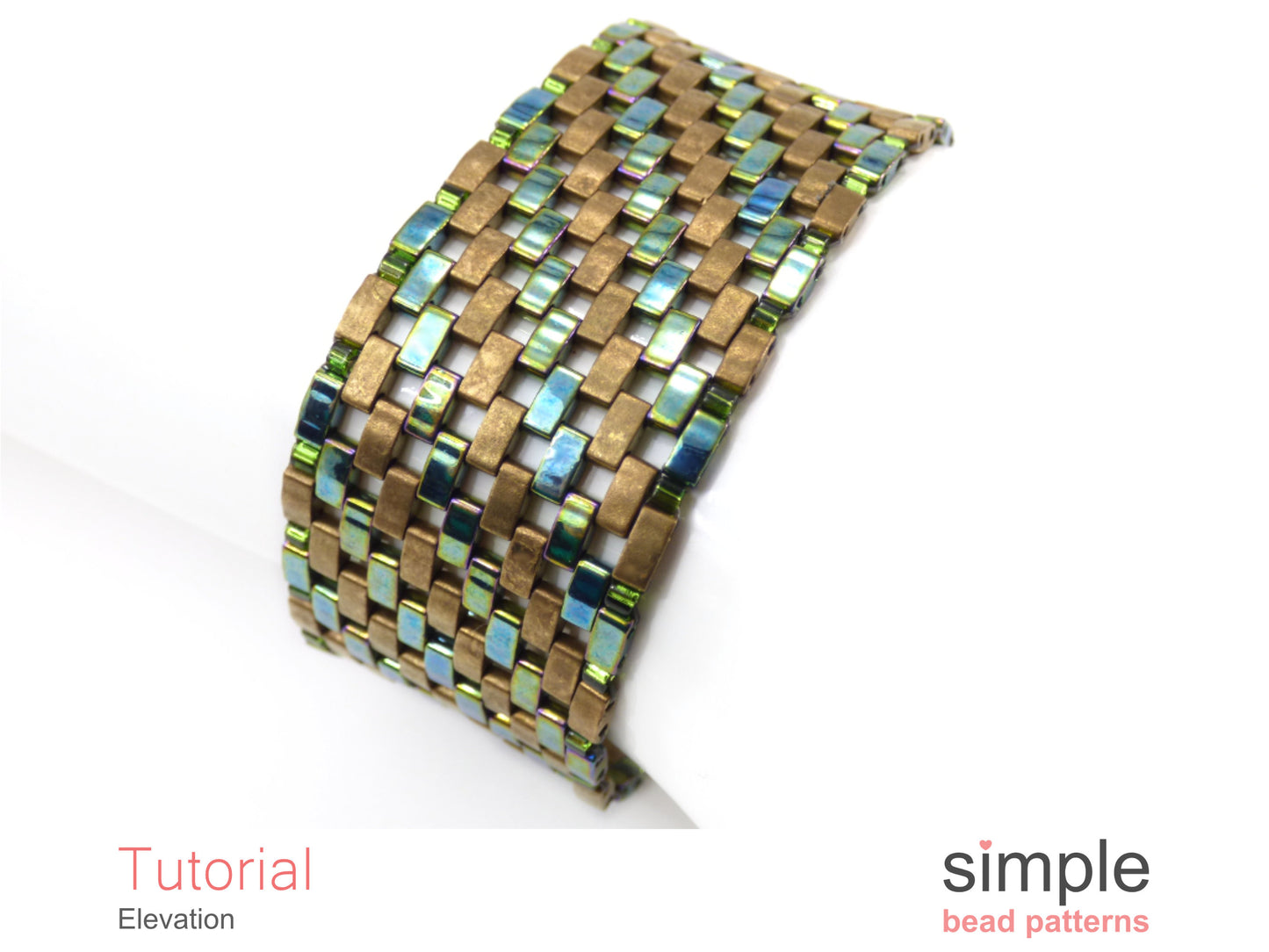 Elevation Half Tila Bracelet Pattern