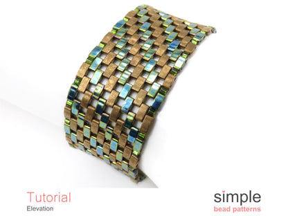 Elevation Half Tila Bracelet Pattern