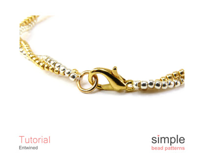 Entwined Bracelet & Necklace Beading Pattern
