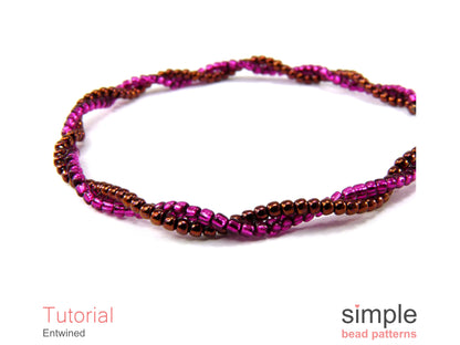 Entwined Bracelet & Necklace Beading Pattern