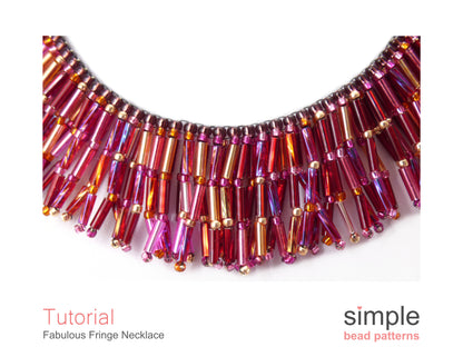 Fabulous Fringe Necklace Beading Pattern