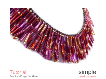 Fabulous Fringe Necklace Beading Pattern