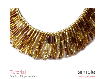 Fabulous Fringe Necklace Beading Pattern