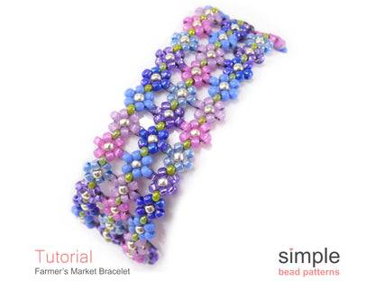 Farmer's Market Bracelet Beading Pattern