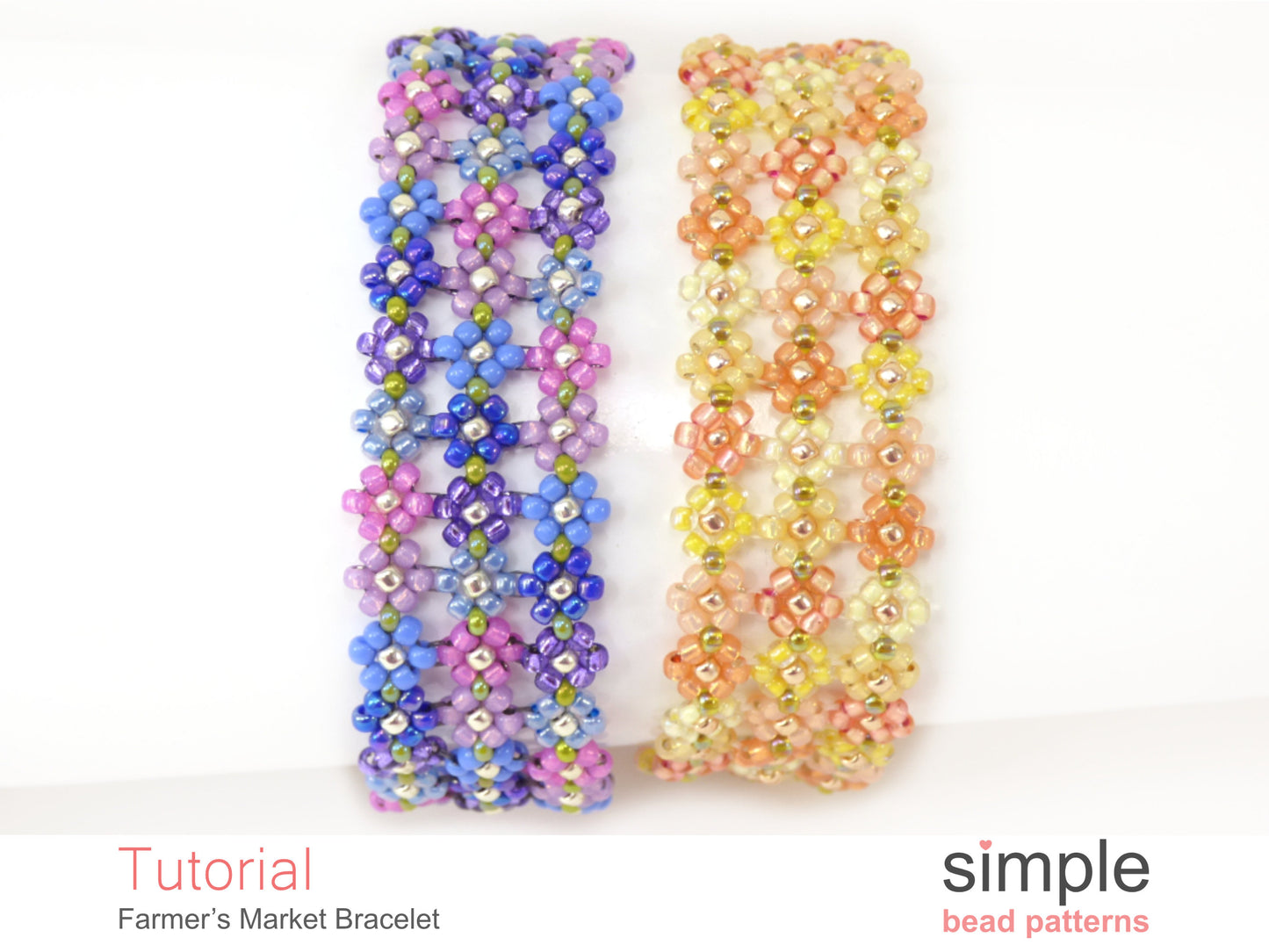 Farmer's Market Bracelet Beading Pattern