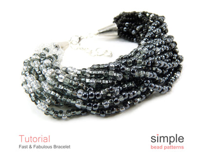 Fast and Fabulous Bracelet Beading Pattern