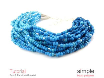 Fast and Fabulous Bracelet Beading Pattern