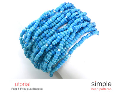 Fast and Fabulous Bracelet Beading Pattern