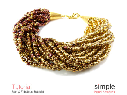 Fast and Fabulous Bracelet Beading Pattern