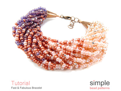 Fast and Fabulous Bracelet Beading Pattern