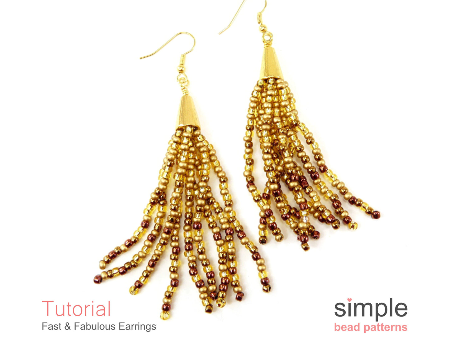 Fast and Fabulous Earrings Beading Pattern