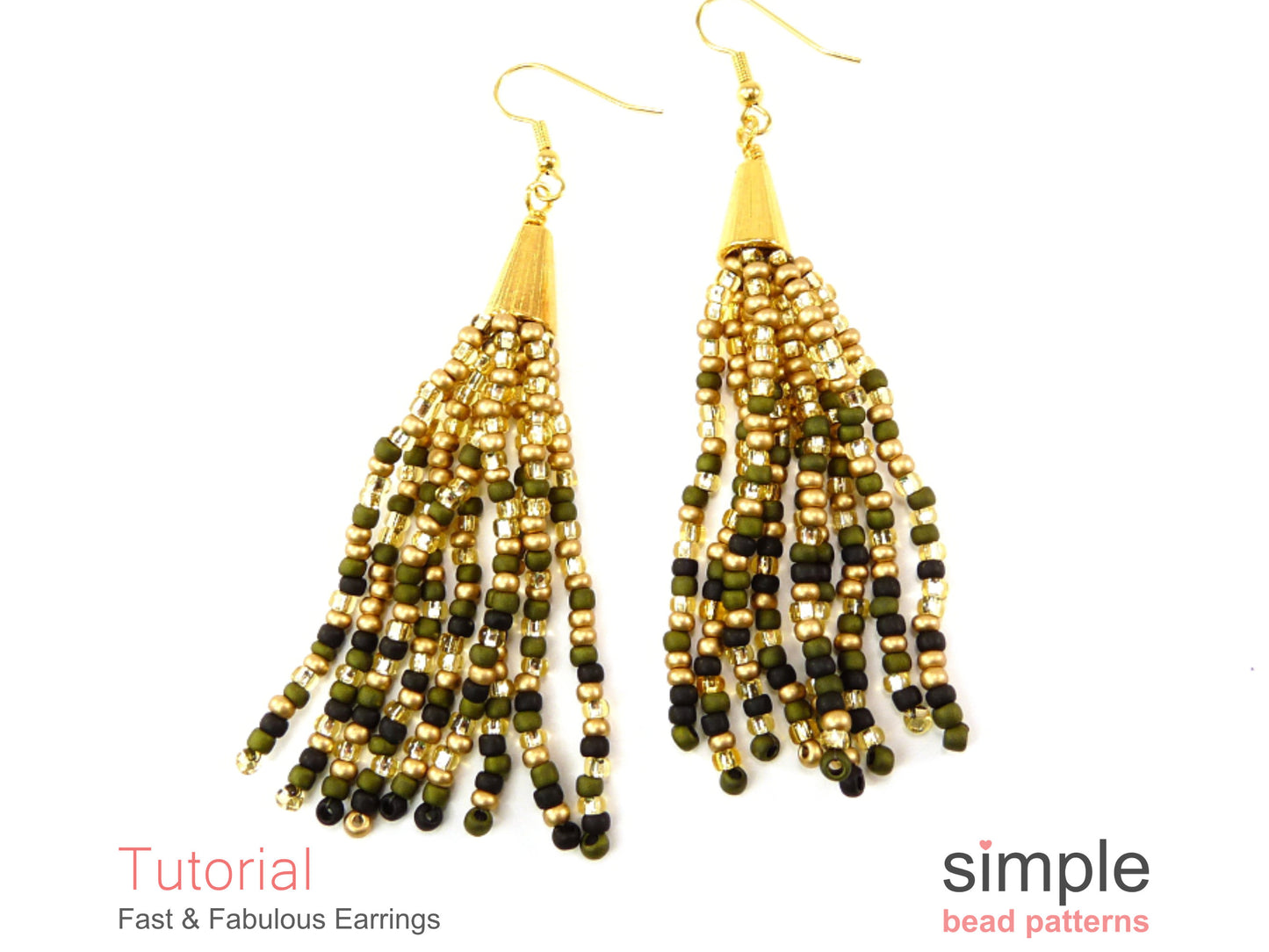 Fast and Fabulous Earrings Beading Pattern