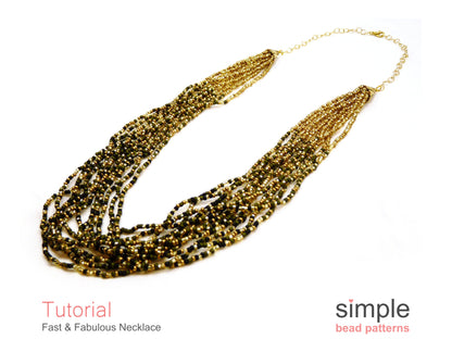 Fast and Fabulous Necklace Beading Pattern