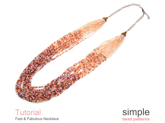 Fast and Fabulous Necklace Beading Pattern