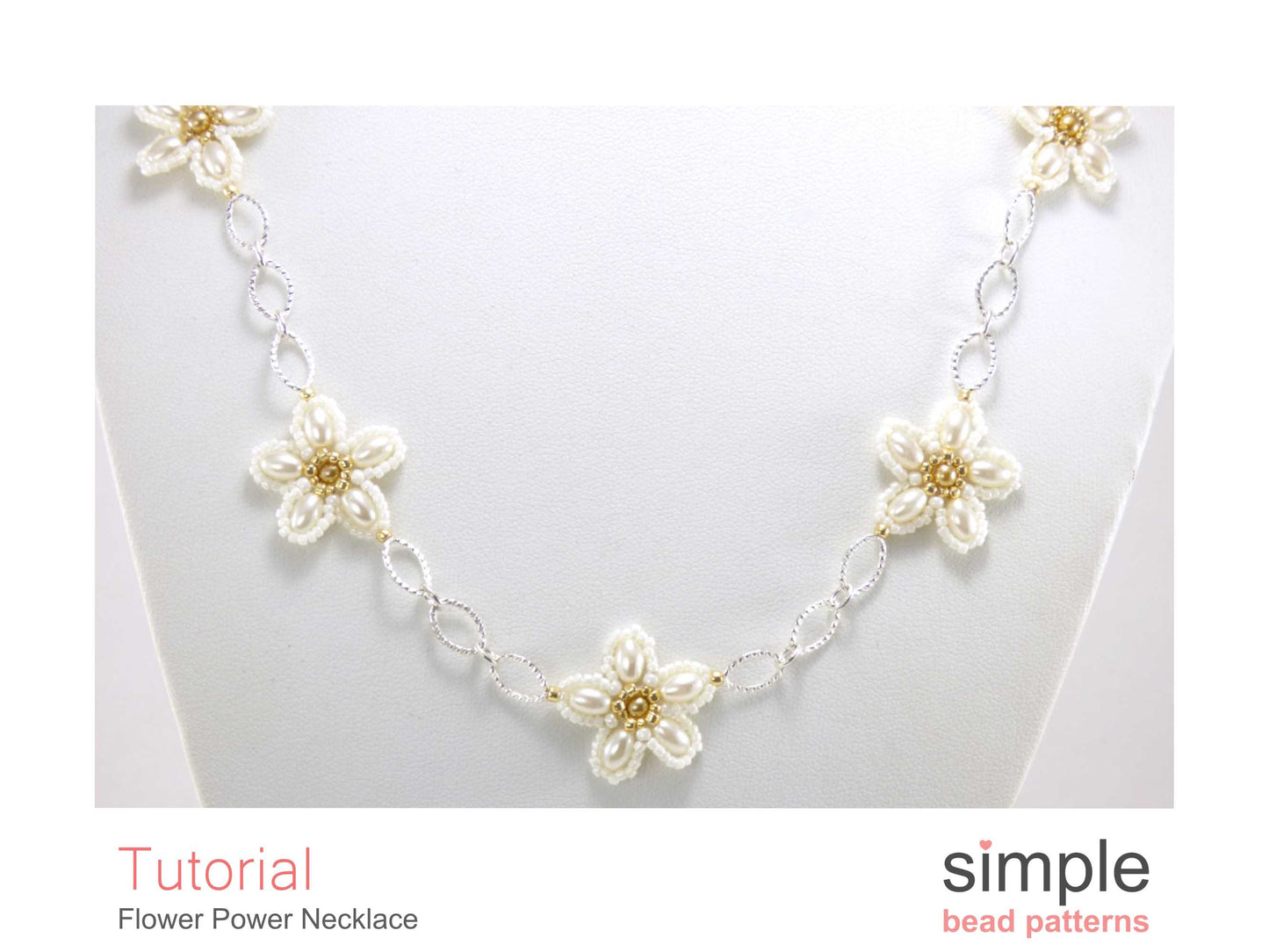 Flower Power Necklace Beading Pattern