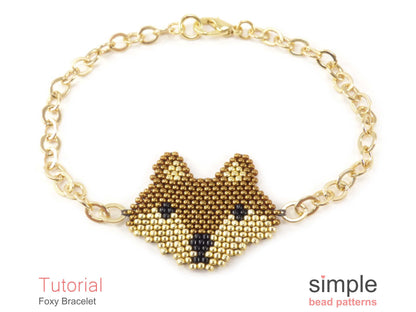 Foxy Bracelet Beading Pattern