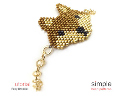 Foxy Bracelet Beading Pattern