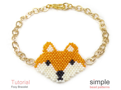 Foxy Bracelet Beading Pattern