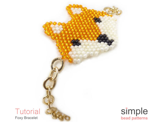 Foxy Bracelet Beading Pattern