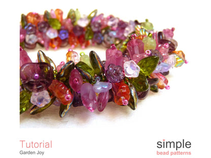 Garden Joy Bracelet Beading Pattern