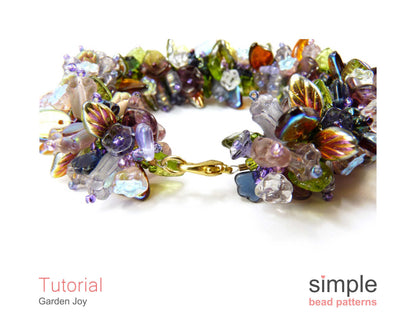 Garden Joy Bracelet Beading Pattern